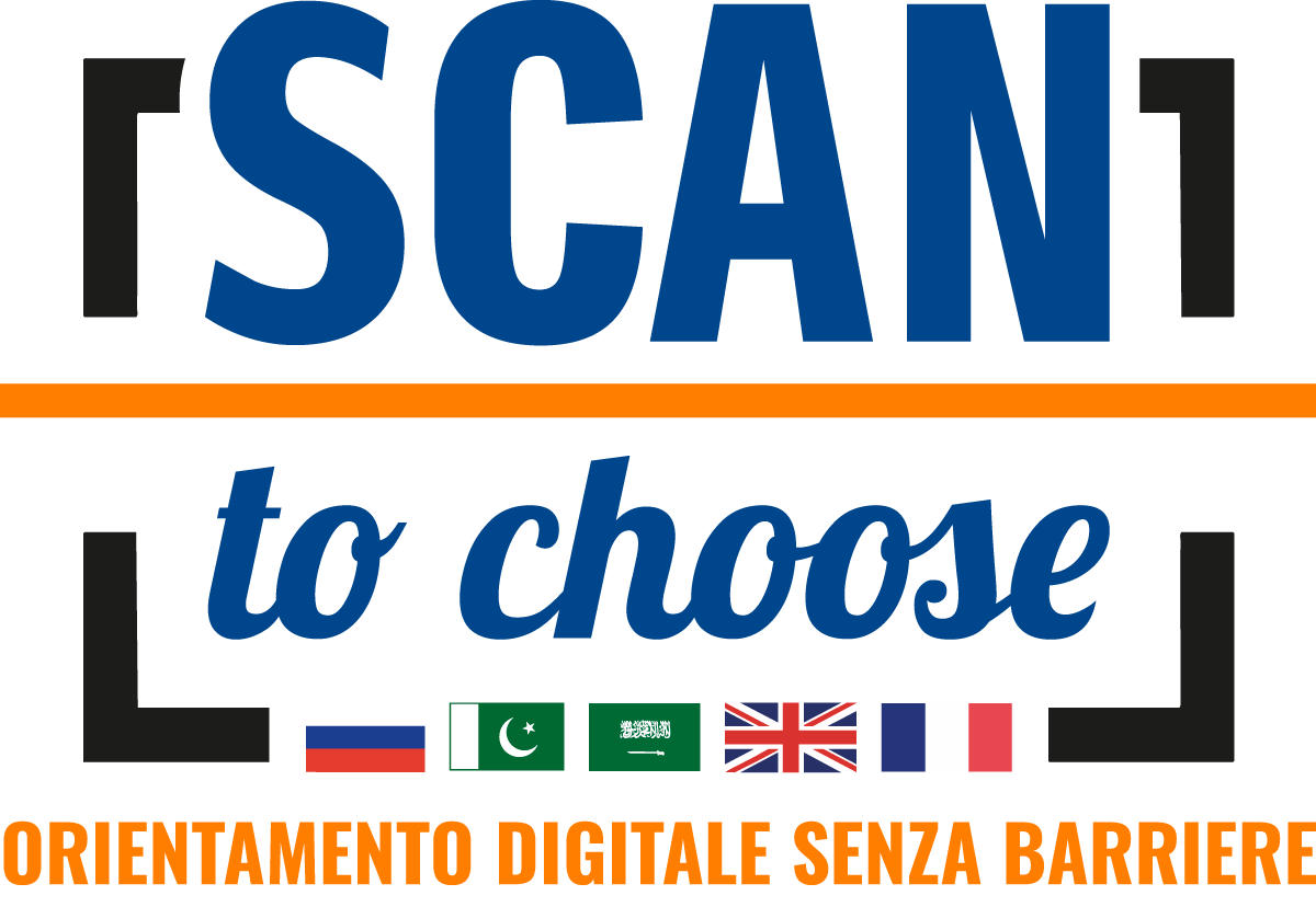 Scan To Choose Logo